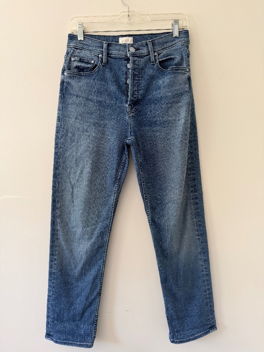 Mother Jeans The Tomcat Oui Oui High Rise Button Front Stretch Excellent Cond.